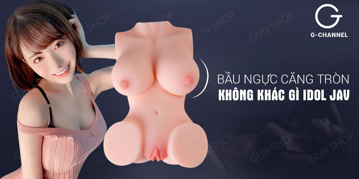 Đánh giá Búp bê tình dục nữ bán thân silicon trần cao cấp mềm mịn - SCD S2 3.5kg  tốt nhất