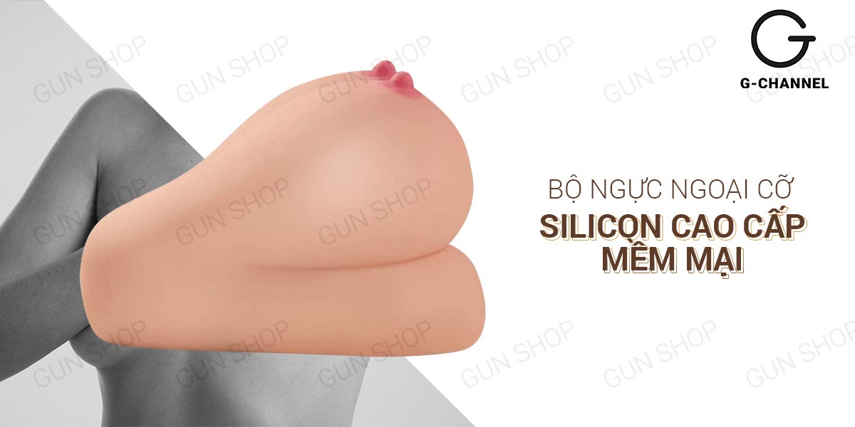 Thông tin Ngực giả âm đạo & hậu môn silicon trần cao cấp mềm mịn - Man Mastuebator 3kg  giá tốt