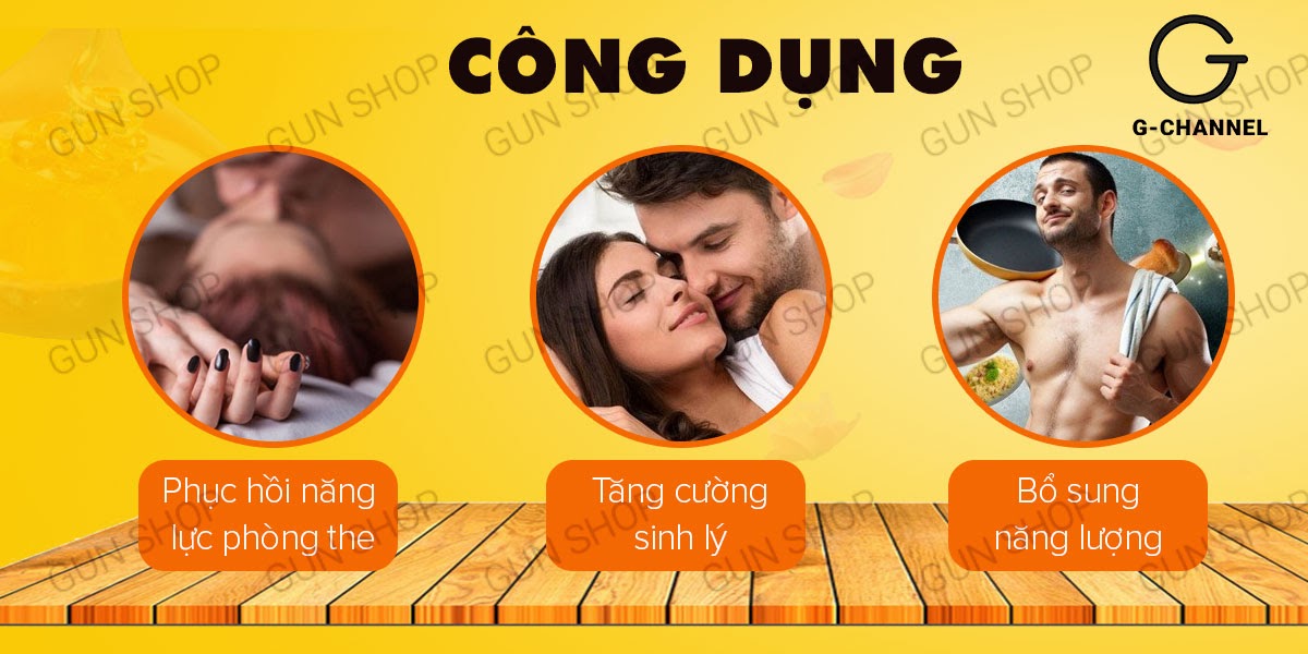 Bỏ sỉ Tinh chất Hachimitsu - Tăng cường sinh lý nam & nữ - 1 gói  tốt nhất