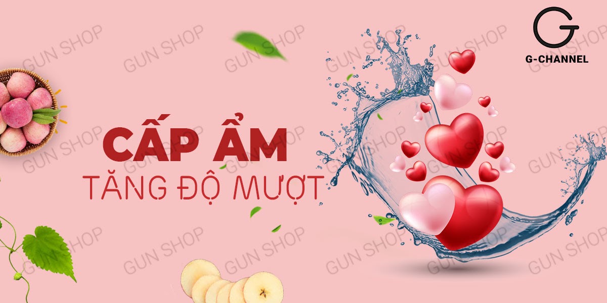 Gel bôi trơn Silk Touch hương táo dịu nhẹ chai 100ml chính hãng