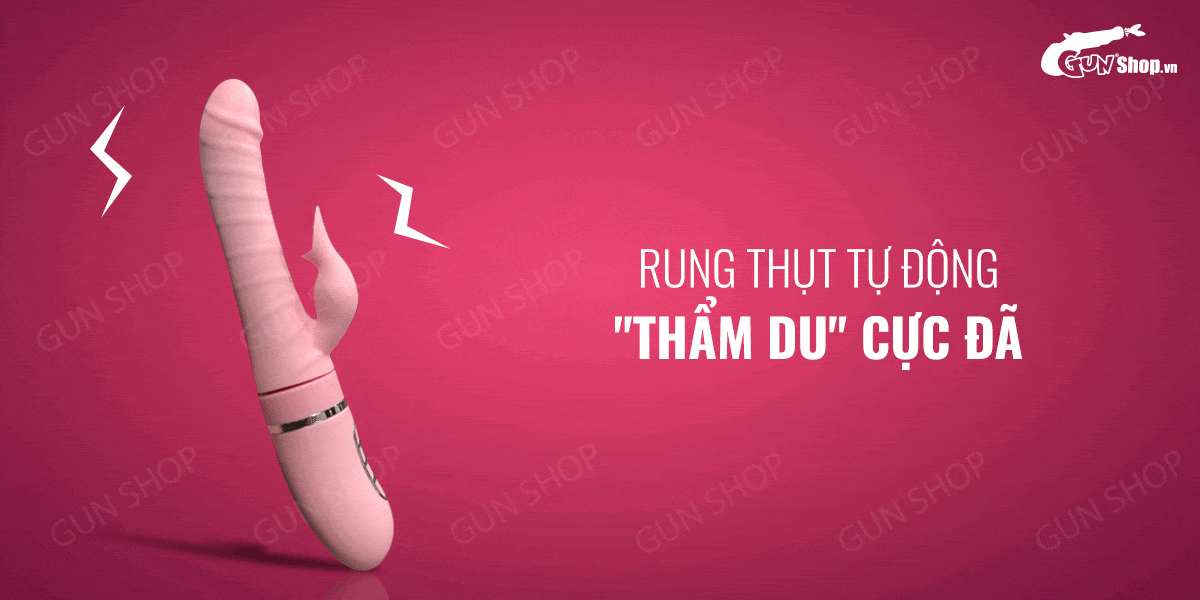 Nơi bán Dương vật giả rung thụt tự động có lưỡi giả dùng sạc - Jeuplay Prince William  nhập khẩu