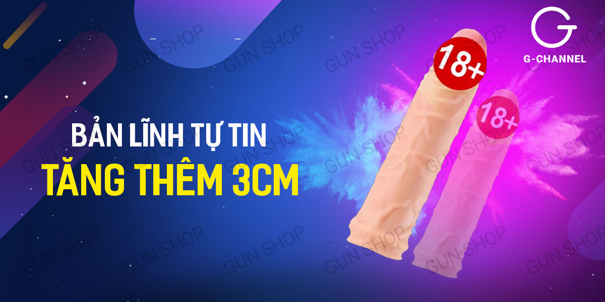 Cung cấp Bao cao su đôn dên tăng kích thước Yeain Maxman tăng 3cm  cao cấp