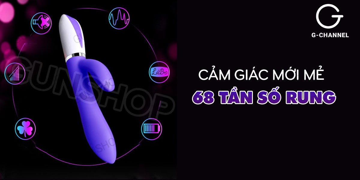 Review Dương vật giả 2 đầu rung 68 chế độ rung sạc điện - Libo Summer Love  giá tốt
