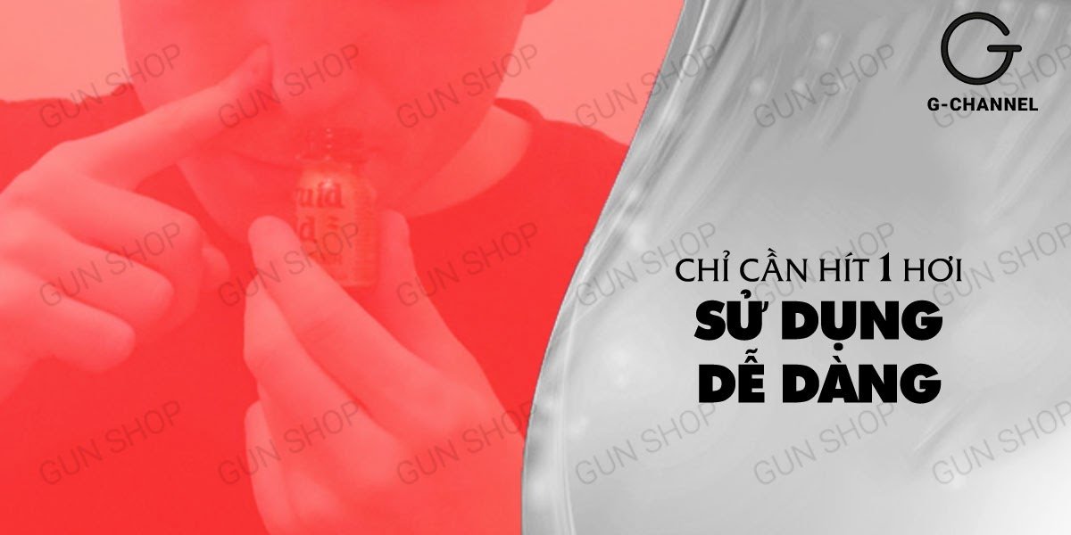 Popper C4 Red 10ml chính hãng USA kích thích mạnh mẽ