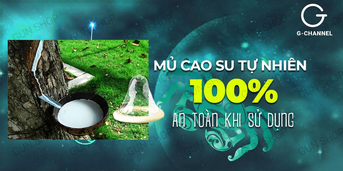 Bao cao su Ropockon Cung Cự Giải hương dâu siêu mỏng 0.03mm 12 cái