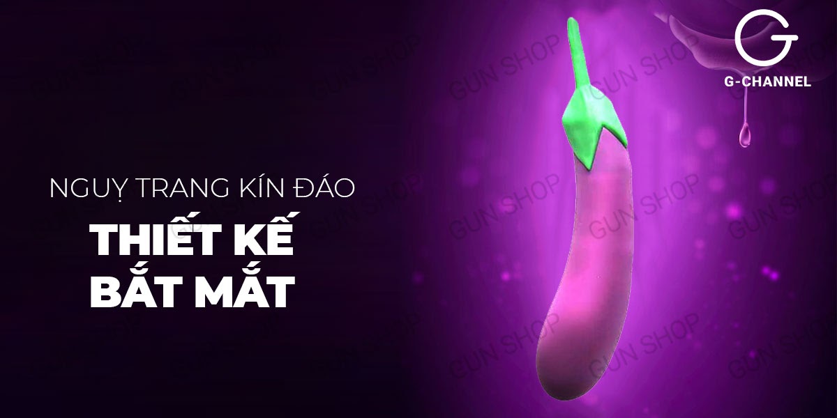 Dương vật giả đa chế độ rung Wistone Aeggplant siêu mềm mại