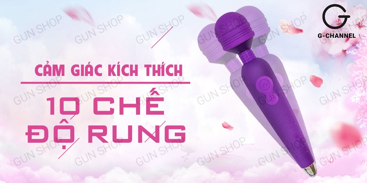 Máy Massage Jiu Le 10 Chế Độ Rung Tình Yêu - Mua Ngay
