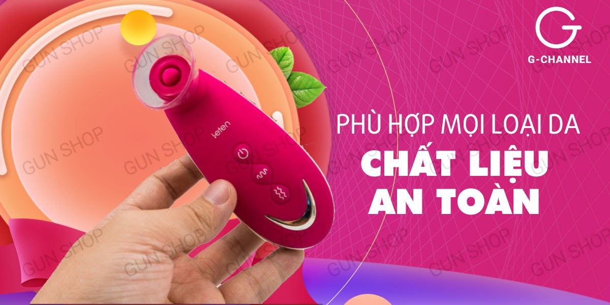 Nhập sỉ Máy rung massage kích thích âm đạo có lưỡi giả hút liếm - Leten Sucker  có tốt không?
