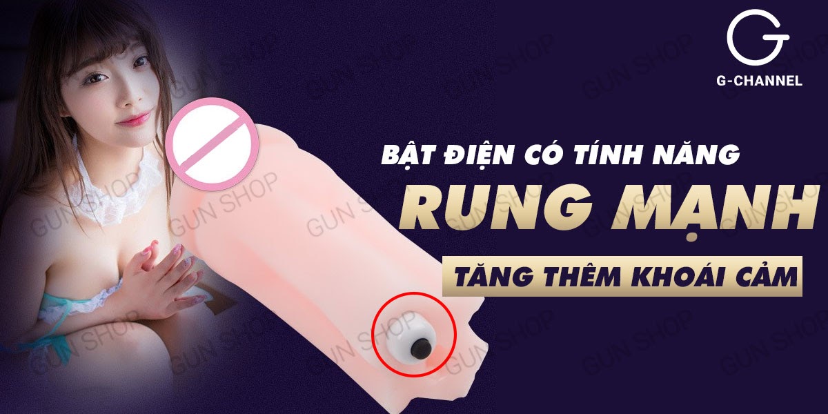 Âm đạo giả rung mạnh siêu thực A8 chất liệu an toàn hấp dẫn