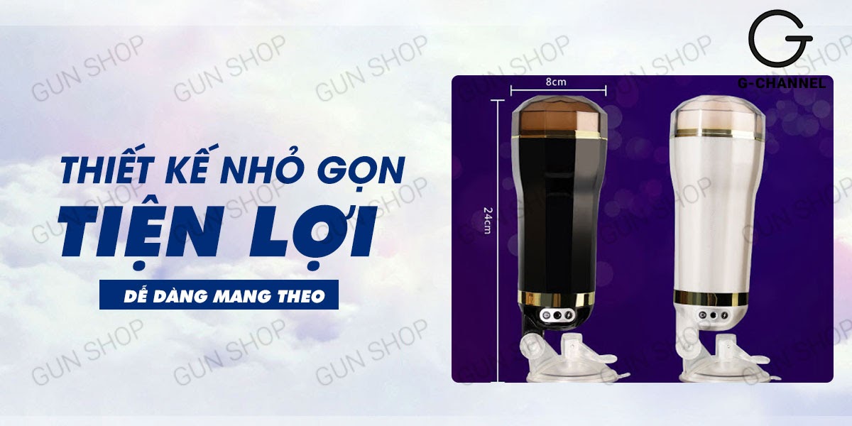 Âm đạo giả rung sạc điện cao cấp siêu thực HX tiện dụng