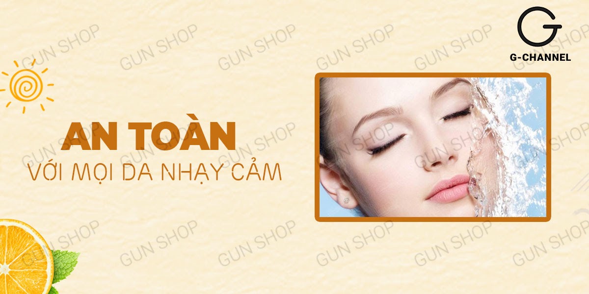 Gel bôi trơn hương chanh Silk Touch 100ml tăng khoái cảm, an toàn