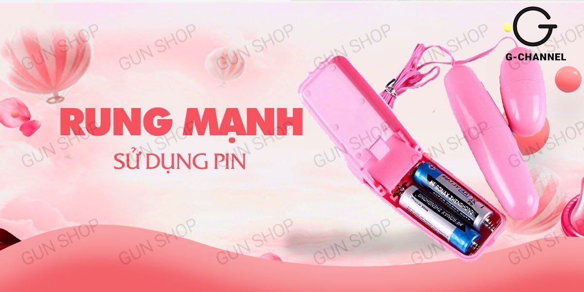 Trứng rung 2 đầu mini nhỏ gọn dây mạnh mua ngay giá tốt