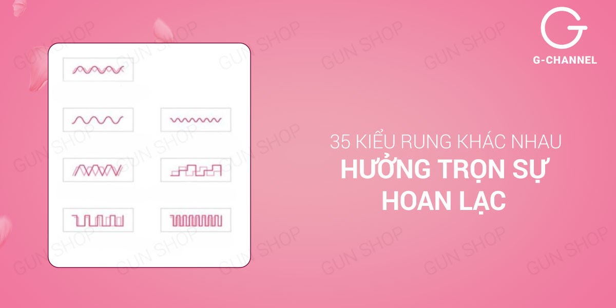 Nơi bán Dương vật giả cao cấp 35 tần số rung dùng sạc - Svakom Trysta Pink  hàng xách tay