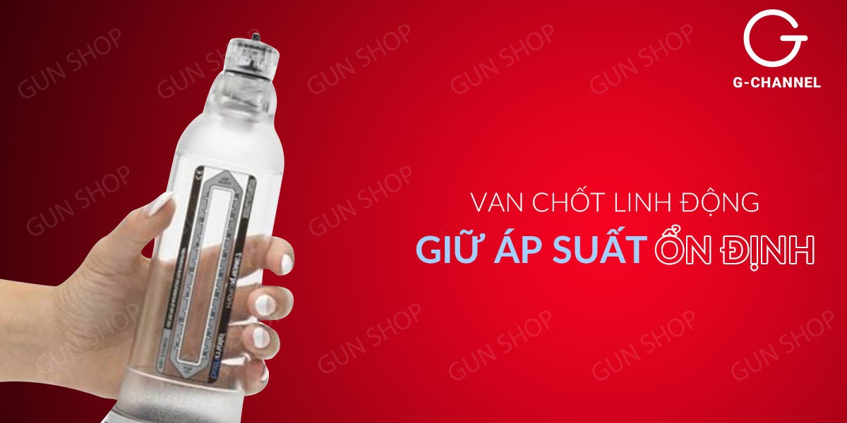 Nhập sỉ Máy tập tăng kích thước dương vật dùng áp suất nước - Hydromax X30  tốt nhất