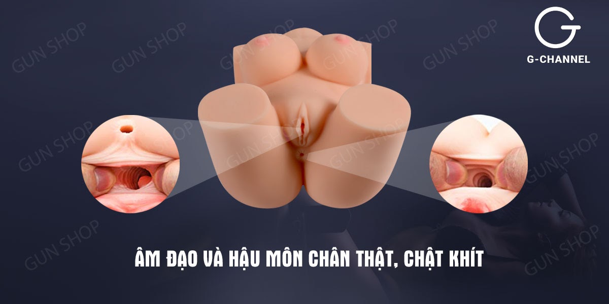 Đánh giá Búp bê tình dục nữ bán thân silicon trần cao cấp mềm mịn - SCD S2 3.5kg  tốt nhất