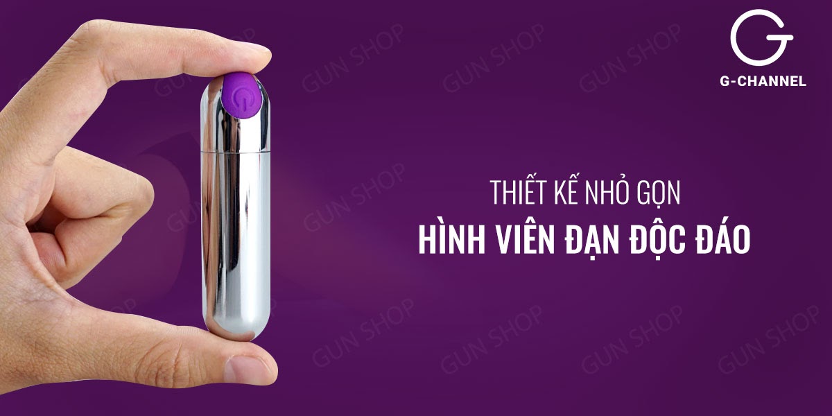 Shop bán Trứng rung hình viên đạn 10 tốc độ rung - Yeain Mini Vibrator  mới nhất