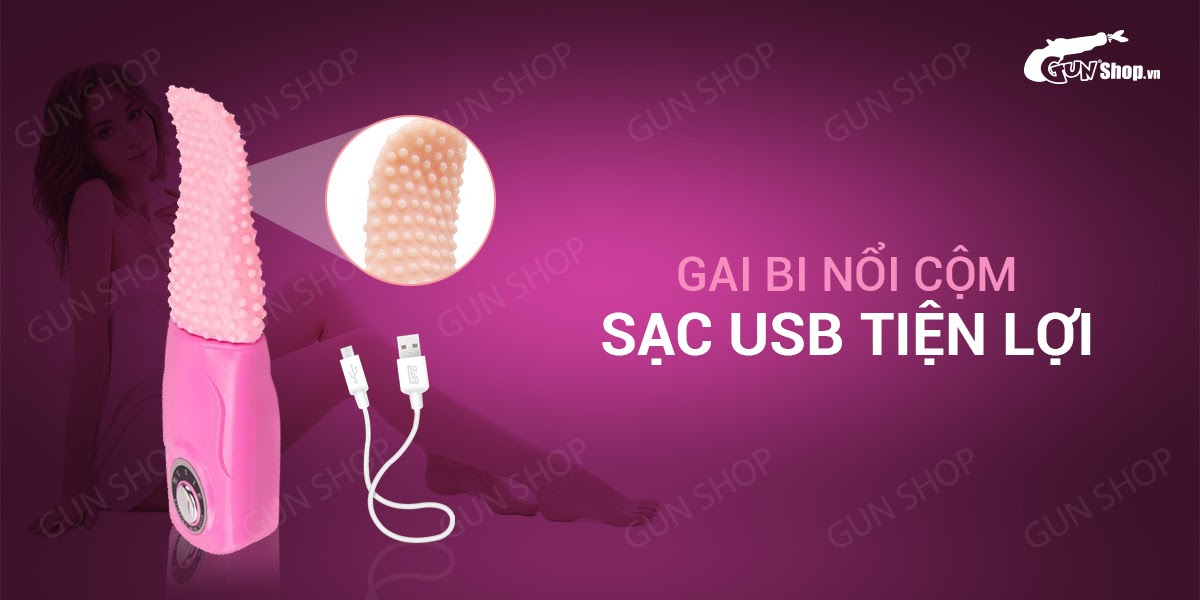 Lưỡi rung cao cấp nhiều chế độ sạc nhanh tiện lợi Fanala