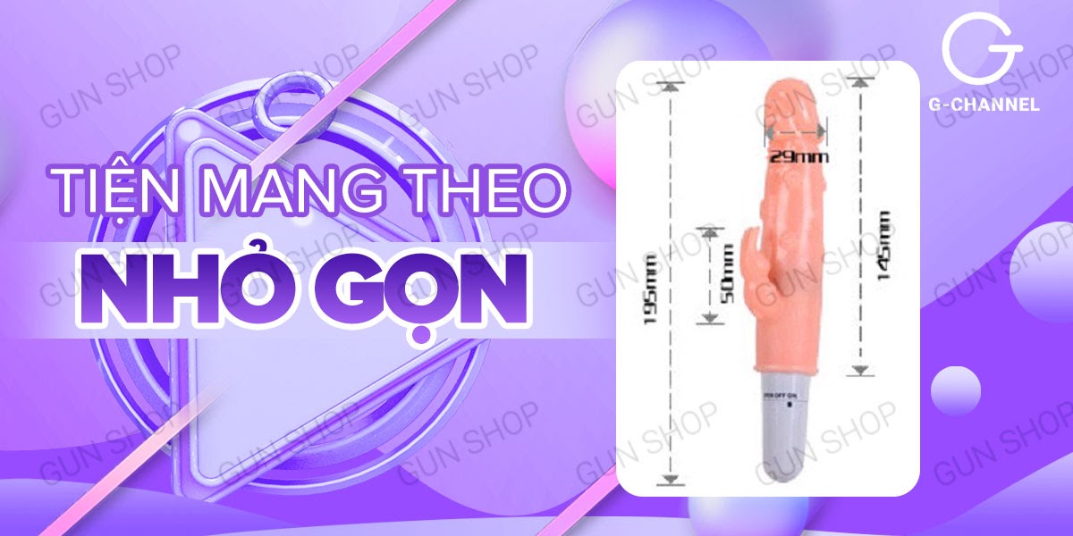 Máy rung mini kích thích cao cấp Dương vật giả rung mạnh