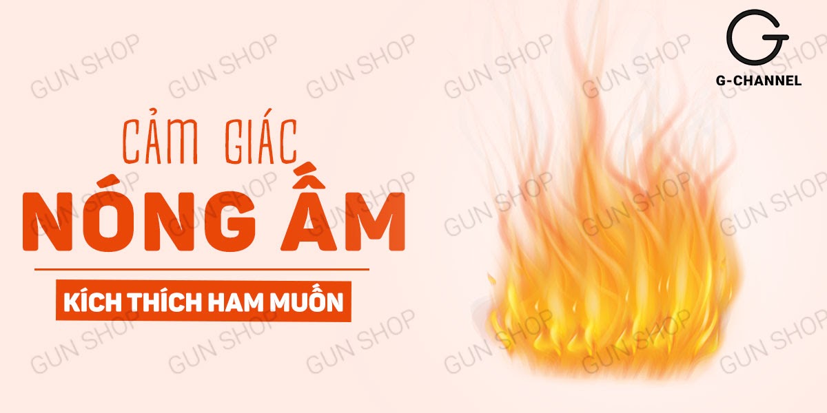 Gel bôi trơn Lexy ấm nóng 55ml tăng khoái cảm liền tay
