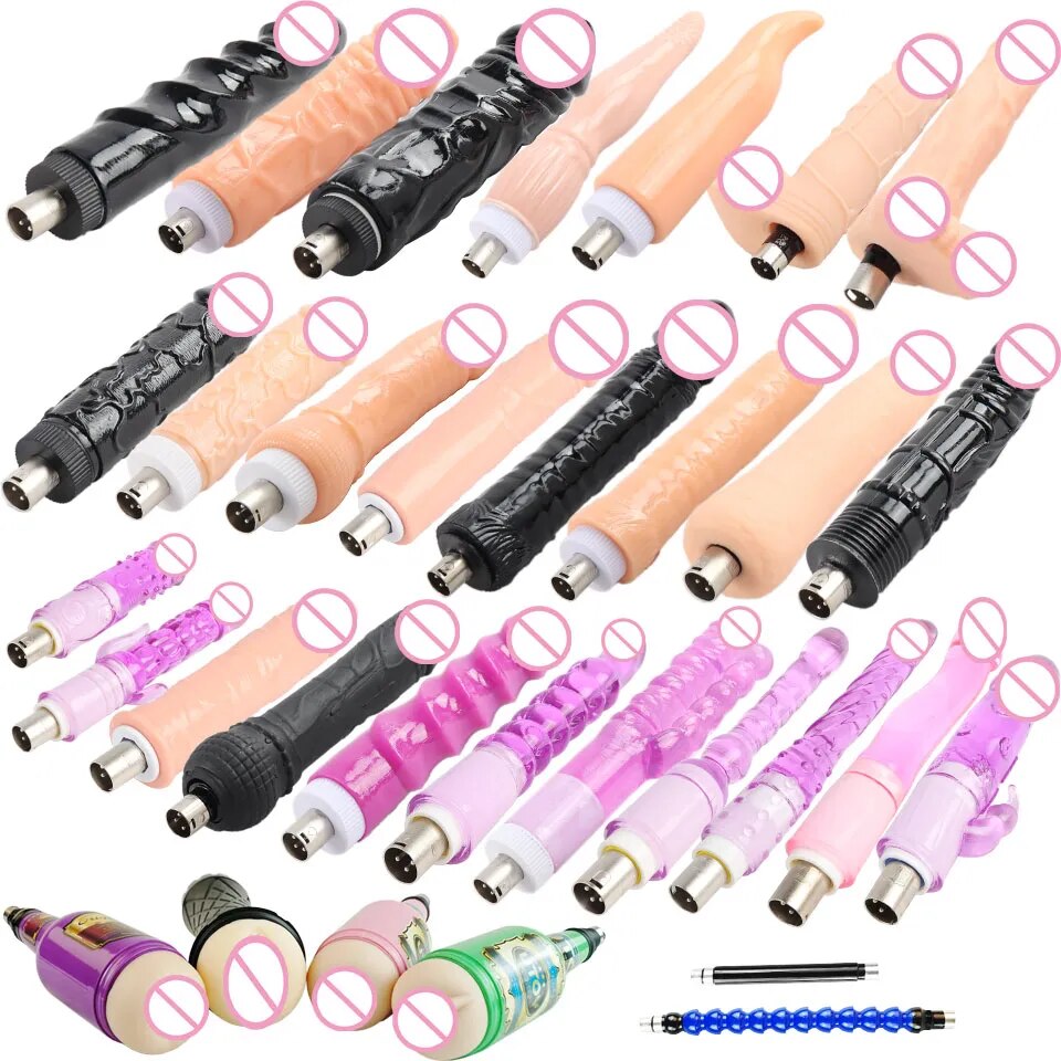 Fredorch Mesin Seks Tingkat Pemula A2 / F2 /F3 Lampiran 3XLR Aksesoris Dildo Cangkir Isap Produk Seks untuk Wanita untuk Pria|Vibrator|   
