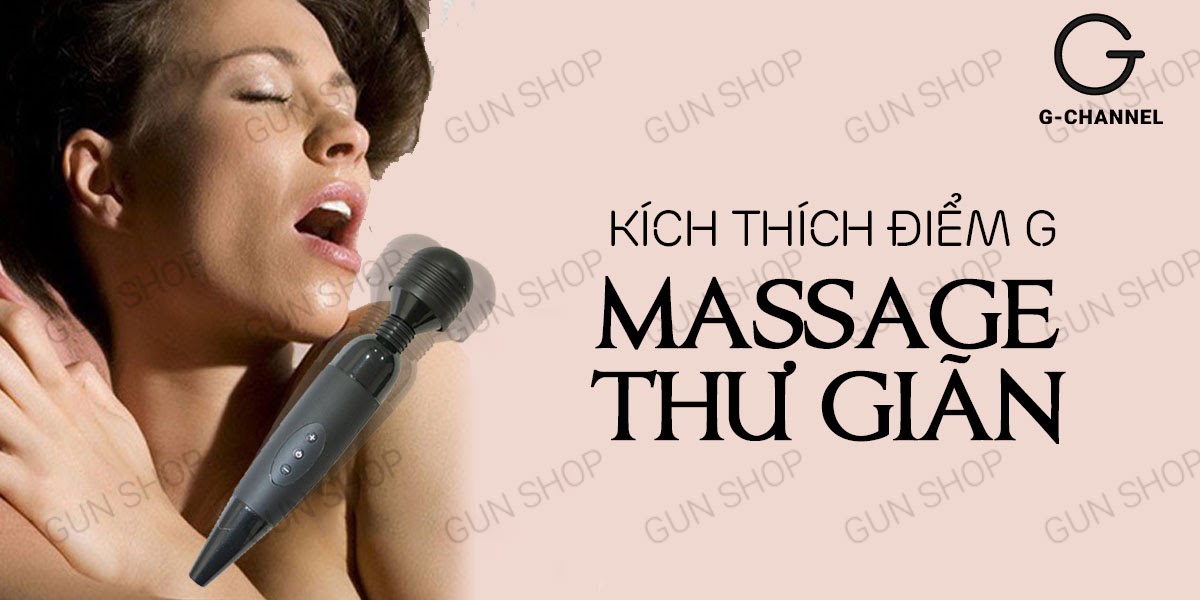 Máy Massage AV Stick Sạc Điện Chày Rung Tình Yêu Cao Cấp