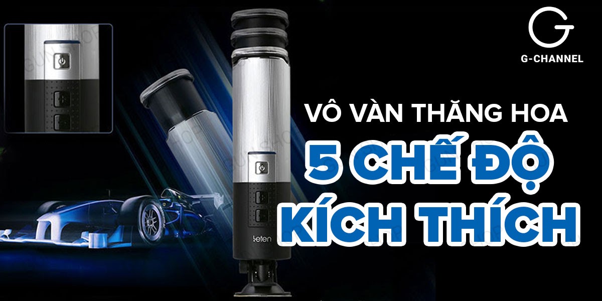 Shop bán Âm đạo giả sạc điện thụt đẩy tự động - Leten X-9 nhập khẩu