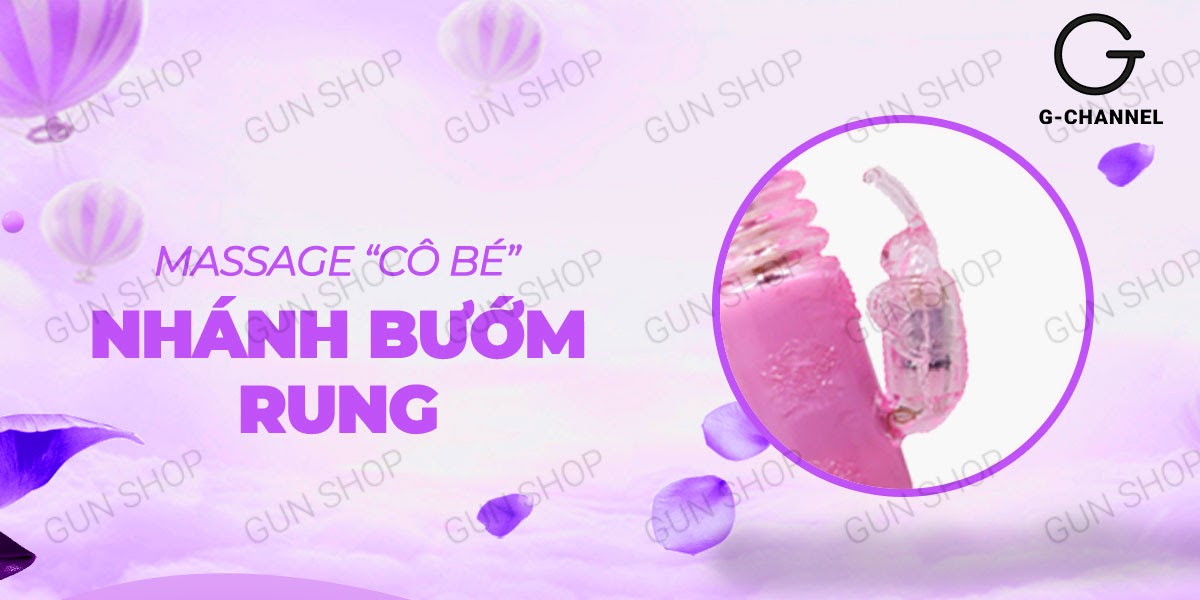 Butterfly Dance dương vật giả đa năng rung thụt pin 3 chế độ kích thích