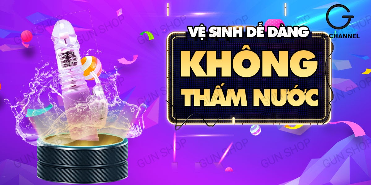 Dương vật giả Baile LCD Small 5 chế độ rung kích thích mạnh mẽ