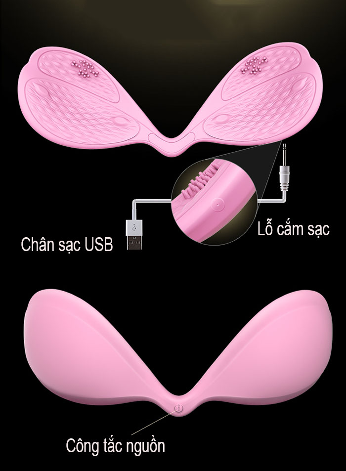 Cung cấp Áo Lót Massa Ngực Thông Minh - Điều Khiển Qua Điện Thoại Breast I-Smart  chính hãng