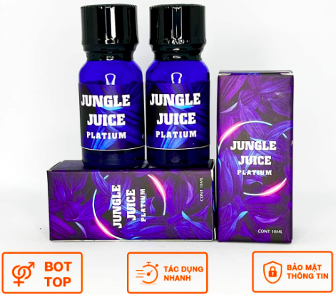 So sánh Popper Jungle Juice Platinum 10ml hàng mới về