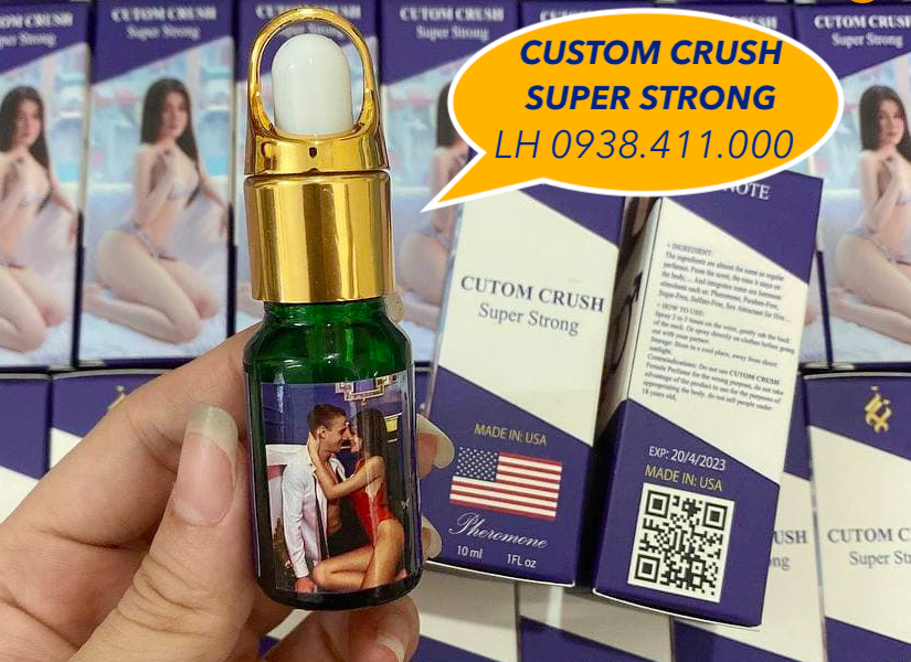 Bán Custom Crush Super Strong thuốc kích dục nữ cực mạnh dạng nước chính hãng Mỹ  cao cấp