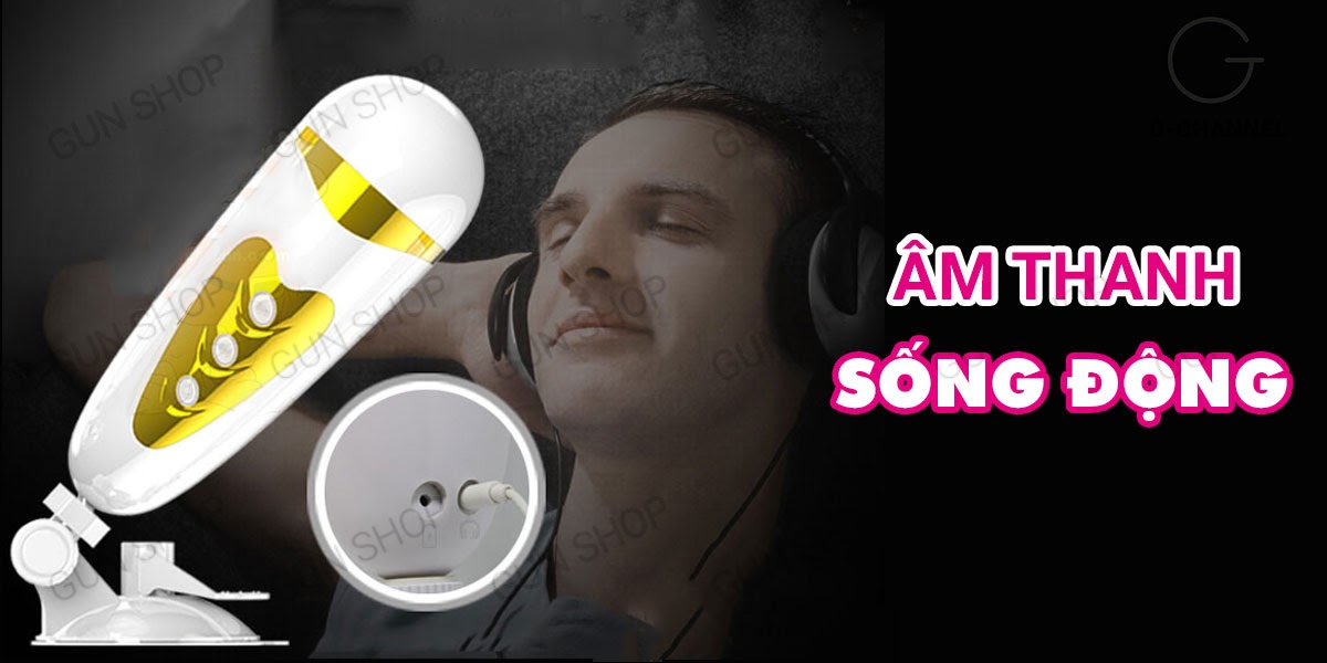 Âm đạo giả rung sạc điện Pretty Love Sally siêu thực mại