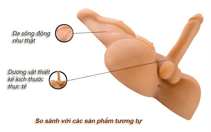 Búp Bê Silicon Cao Cấp Thực Tế Đầy Quyến Rũ Tặng Quà Hấp Dẫn