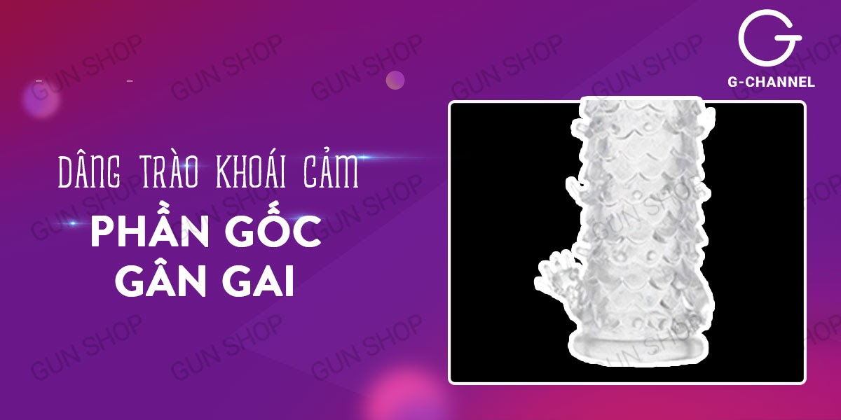 Bao cao su đôn dên Baile vảy cá giúp kéo dài thời gian quan hệ