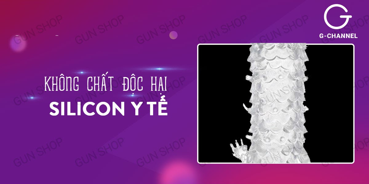 Bao cao su đôn dên Baile vảy cá giúp kéo dài thời gian quan hệ