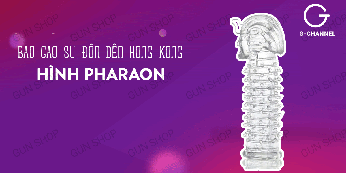 Bao cao su đôn dên Baile Pharaon tăng kích thước mạnh mẽ