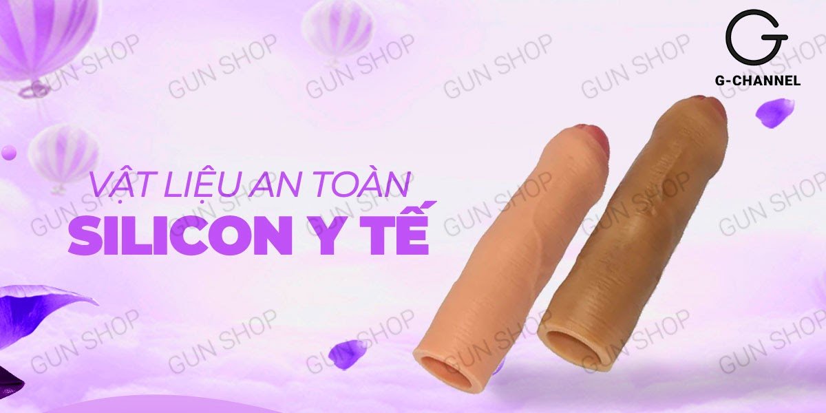 Phân phối Bao cao su đôn dên tăng kích thước rung mạnh Lovetoy Pleasure X-Tender tăng 1  cao cấp