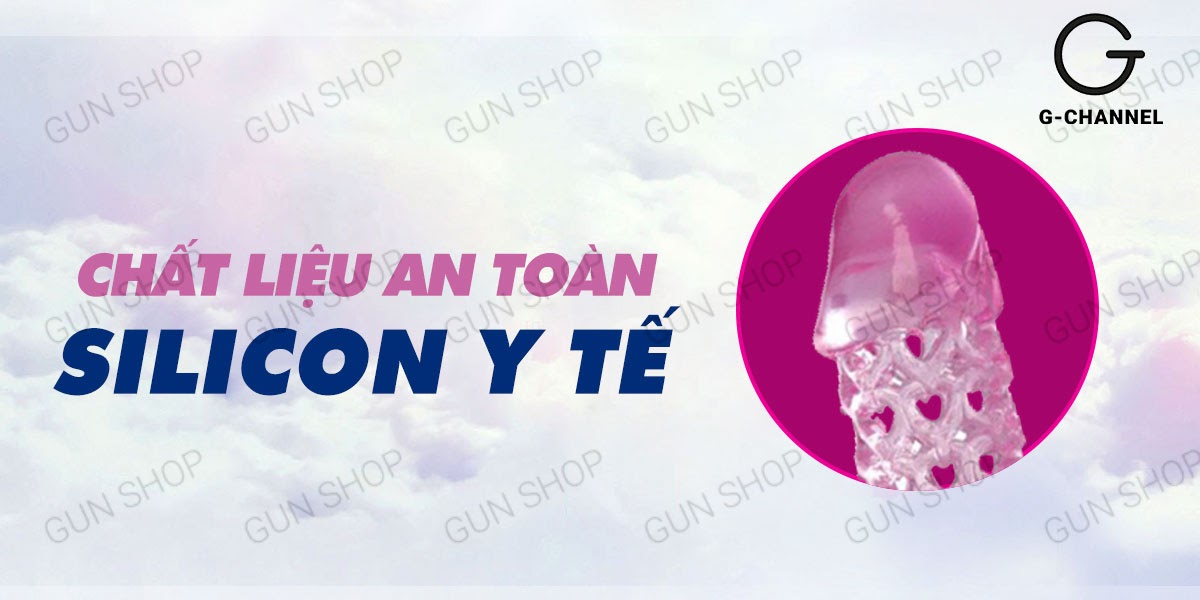 Bao Cao Su Đôn Dên Rung Tăng Kích Thước Baile Hoa Hồng