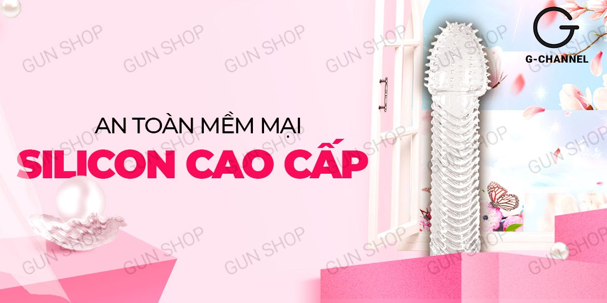 Đại lý Bao cao su đôn dên tăng kích thước Aichao - Gân gai giá rẻ