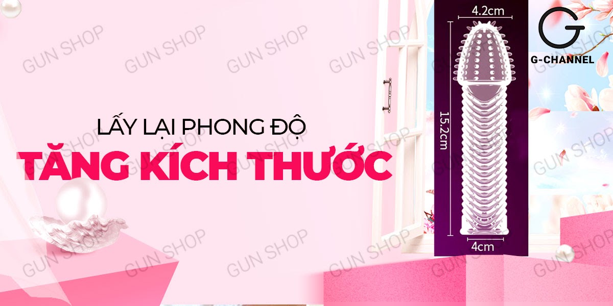 Đại lý Bao cao su đôn dên tăng kích thước Aichao - Gân gai giá rẻ