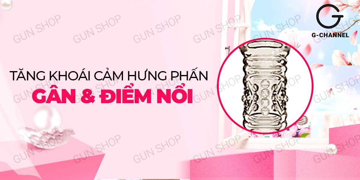 Sỉ Bao cao su đôn dên tăng kích thước Aichao - Gân và điểm nổi  giá tốt