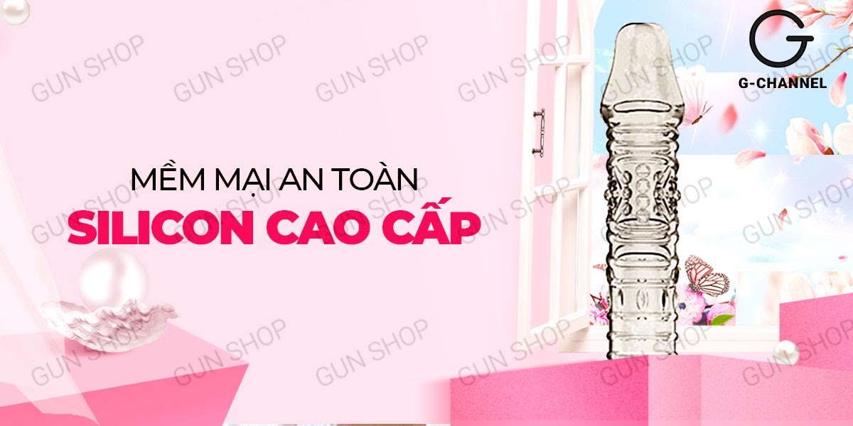 Sỉ Bao cao su đôn dên tăng kích thước Aichao - Gân và điểm nổi  giá tốt