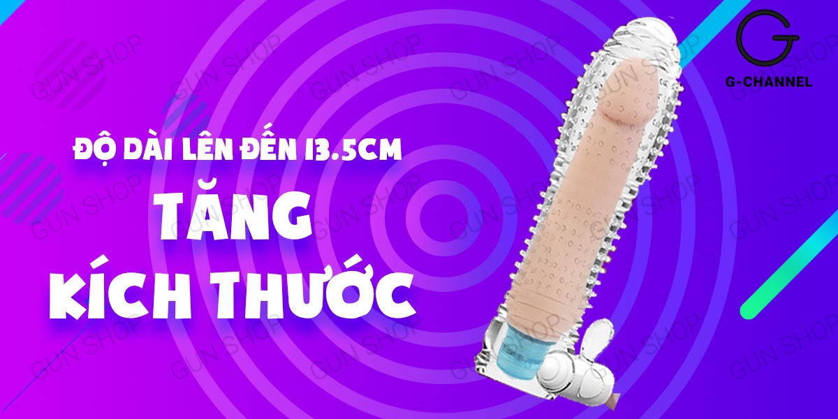 Bao Cao Su Đôn Dên Aichao Cam Tăng Kích Thước Rung Kích Thích