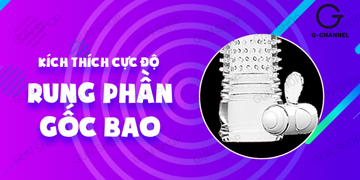 Bao Cao Su Đôn Dên Aichao Cam Tăng Kích Thước Rung Kích Thích