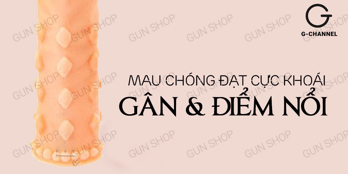 Bao cao su đôn dên Maxman tăng kích thước 2 lần siêu bền