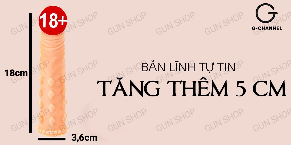 Bao cao su đôn dên Maxman tăng kích thước 2 lần siêu bền