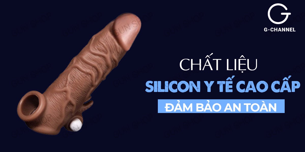 Bao cao su đôn dên Yeain Lock Love rung kích thích tăng kích thước