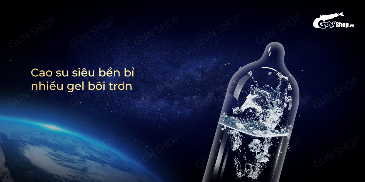 Bao cao su Durex siêu mỏng Fetherlite Feel gel bôi trơn hộp 12