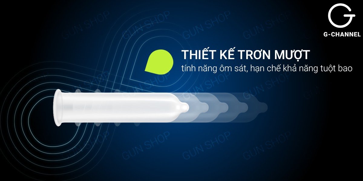 Bao cao su Durex Performa kéo dài cuộc yêu hộp 12 cái