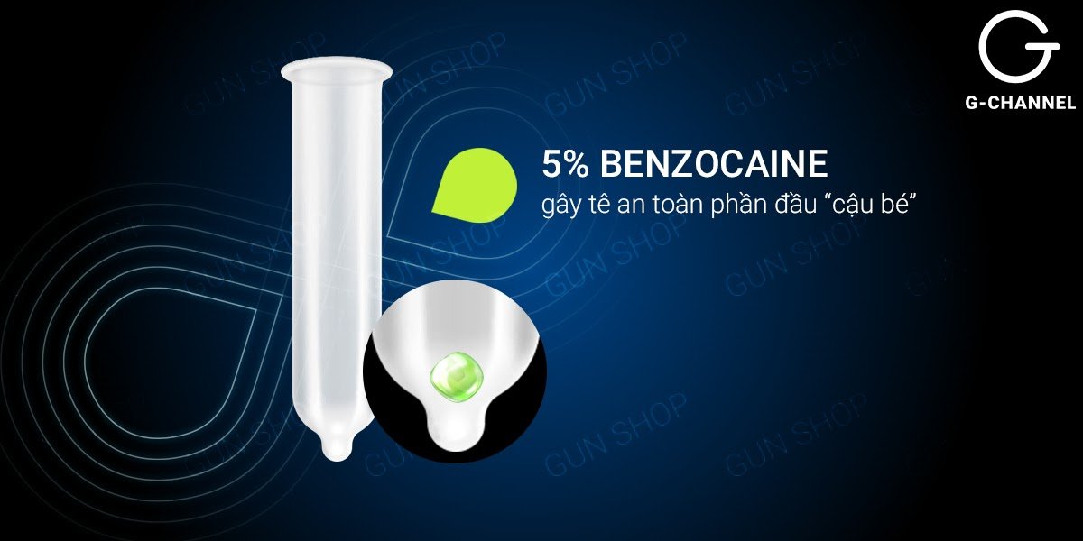 Bao cao su Durex Performa kéo dài cuộc yêu hộp 12 cái